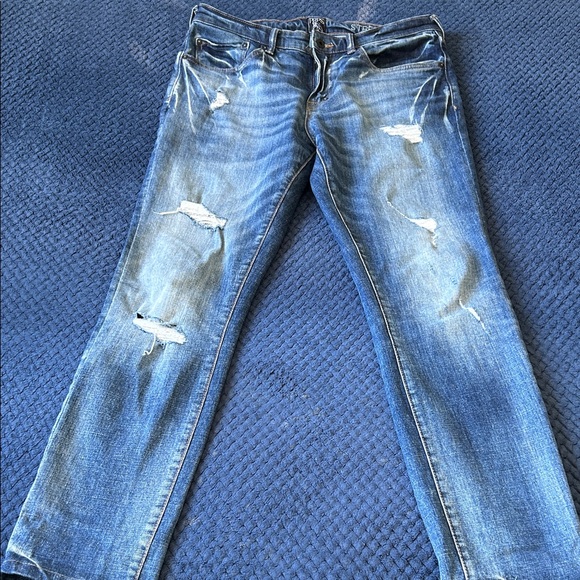 PRPS Blue Distressed Slim Jeans - Picture 13 of 15